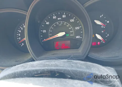 2014 Kia Rio Lx из США, поврежденный, VIN KNADM4A30E6417917